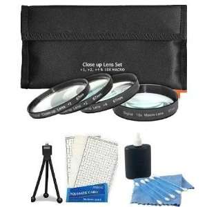 Close Up Filter Kit Includes 67mm High Definition +1 +2 +4 +10 Close 