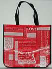   Lot 2 Lululemon Red Manifesto Large Shopper Shopping Bag Bags Reusable