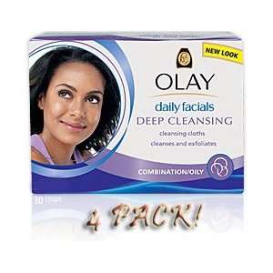   Daily Facials Deep Cleansing Cleansing Cloths   120 Cloths Beauty