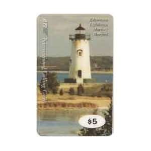  Collectible Phone Card $5. Edgartown Lighthouse (Marthas 