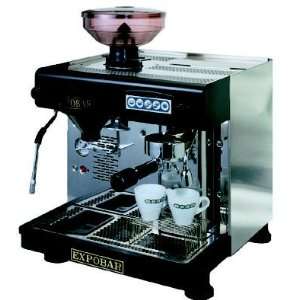   Elegance Blk Two Group w/Grinder Espresso Machine
