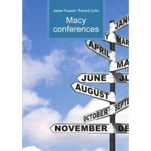  Macy conferences Ronald Cohn Jesse Russell Books