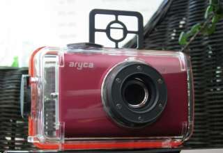 Underwater digital camera, 6m waterproof, red, 0.3MP VGA unreal 