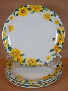 SUNFLOWER Thomson Pottery Salad Plate(s) Pattern D007  