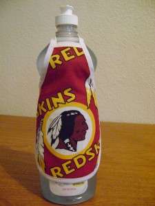 NFL REDSKINS Dish Soap Bottle Apron  