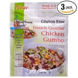 StoreHouse Foods Gluten Free French Quarter Chicken Gumbo, 3 ounce 