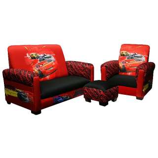 Disney Cars 2 KIDS FURNITURE 3 PC. COUCH & CHAIR  