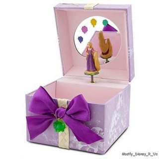 NEW  Tangled Rapunzel Jewelry Box with Pascal Musical 