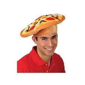  Adult Pizza Costume Hat 