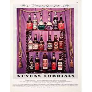  Ad Nuyens Cordials Flavor Brandy Liqueur Schnapps Gin Curacao Creme 