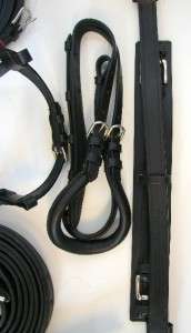   Duty Driving Parade Fancy Show Harness Horse Sm Draft Black  