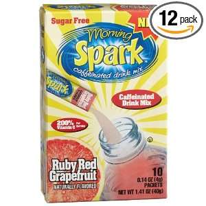   Drink Mix, Ruby Red Grapefruit, 10 Count Packets (Pack of 12