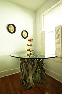 DRIFTWOOD CLASSIC ART PIECE    3 SIDED CORNER TABLE  