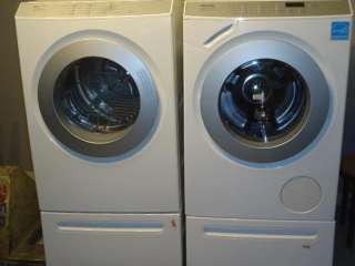 MIELE 27/27 ELECTRIC WASHER / DRYER SET WHITE W4840 / T9800  