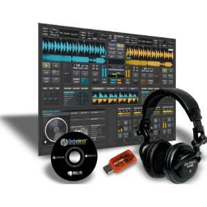  DJ Tech DIGIMIX2020MKII  Mixing Pack DJ Headphones DJH 