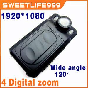   HD Full 11920*1080P H.264 Car Camcorder Incar Dash Camera Portable DVR