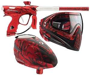 Dye 2012 DM12 Paintball Gun Marker + Rotor Loader + i4 Mask Goggles 