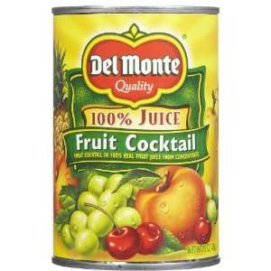 Del Monte Fruit Cocktail in 100% Juice Grocery & Gourmet Food