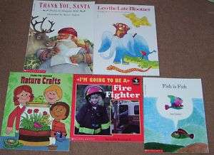 CHILDRENS SCHOLASTIC BOOKS LOT #6 TEACHERS EDUCATION  