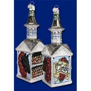  KENTUCKY DERBY Steeple Horse Glass Ornament Old World 