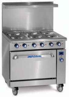 Imperial 36 6 Burner Electric Range, NEW, FREE FREIGHT  