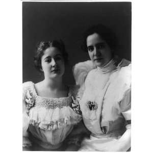   Reprint Stevenson sisters   daughters of Adlai Ewing Stevenson 1890