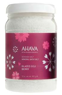 AHAVA Salt Celebration Glazed Goji Berry Mineral Bath Salts 