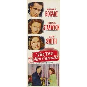   14x36 Humphrey Bogart Barbara Stanwyck Alexis Smith