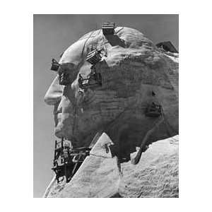     Mount Rushmore   Artist Alfred Eisenstaedt  Poster Size 14 X 11