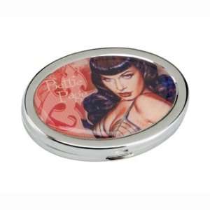  Betty BETTIE PAGE COMPACT purse make up MIRROR Beauty