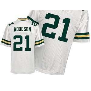  Green Bay Packers White Charles Woodson Replica Jersey 