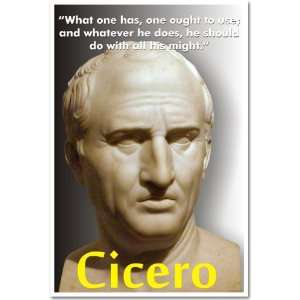  Ancient Rome Cicero Orator, Latin,classroom Poster 