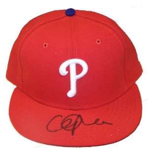 Cliff Lee Autographed Philadelphia Phillies Cap.