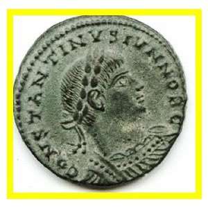 ANCIENT COIN HOUSE CONSTANTINE II CAESAR. To The Glory of the Army 