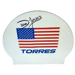 Dara Torres Autographed Team USA Swim Cap  Sports 