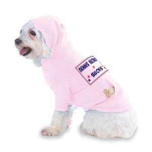 DENNIS KUCINICH SUCKS Hooded (Hoody) T Shirt with pocket for your Dog 