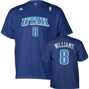 Deron Williams Toddler adidas Player Name and Number Utah Jazz T Shirt