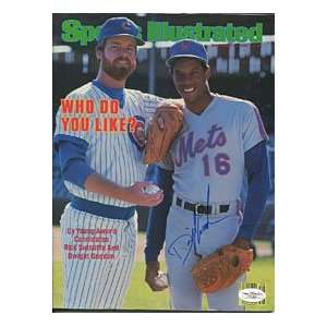 Dwight Gooden Autographed/Signed 1984 Sports Illustrated (JSA)