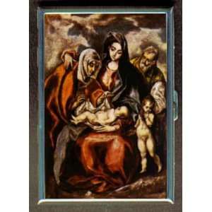 KL EL GRECO THE HOLY FAMILY ID CREDIT CARD WALLET CIGARETTE CASE 