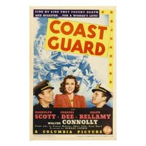  Coast Guard, Randolph Scott, Frances Dee, Ralph Bellamy on 