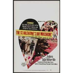  St. Valentines Day Massacre (1967) 27 x 40 Movie Poster 