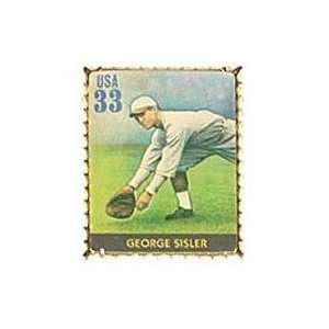  Cooperstown George Sisler Stamp Pin