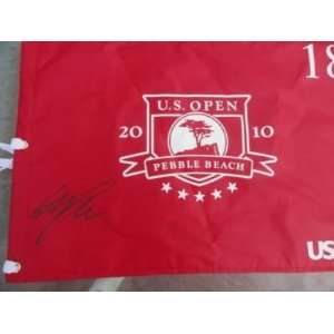  Graeme Mcdowell Signed 2010 Us Open Pin Flag Champion 