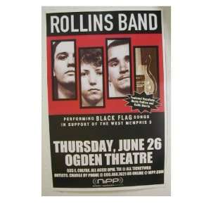 Henry Rollins Band Handbill Poster The
