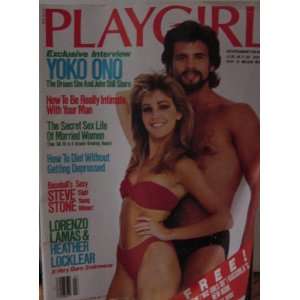  Playgirl Magazine featuring Lorenzo Lamas and Heather 
