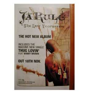 Ja Rule Poster Jarule Different Promotional The Last Te