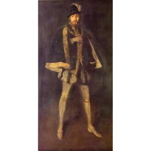 FRAMED oil paintings   James Abbott McNeill Whistler   24 x 48 inches 