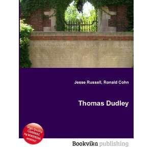  Thomas Dudley Ronald Cohn Jesse Russell Books