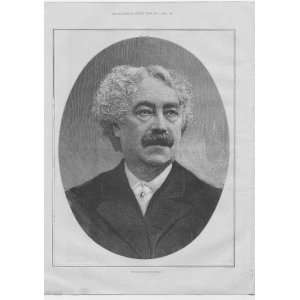 John Simms Reeves Antique Print Portrait 1900