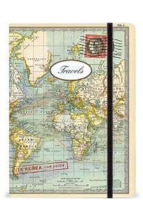 Cavallini & Co. Map Notebook  